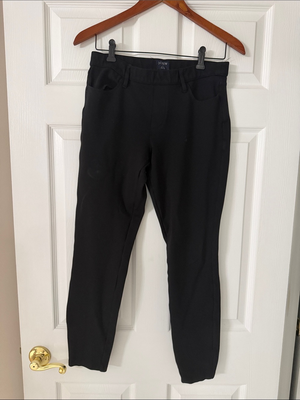 J. Crew Black Straight-Leg Gigi Fit Women's Pants